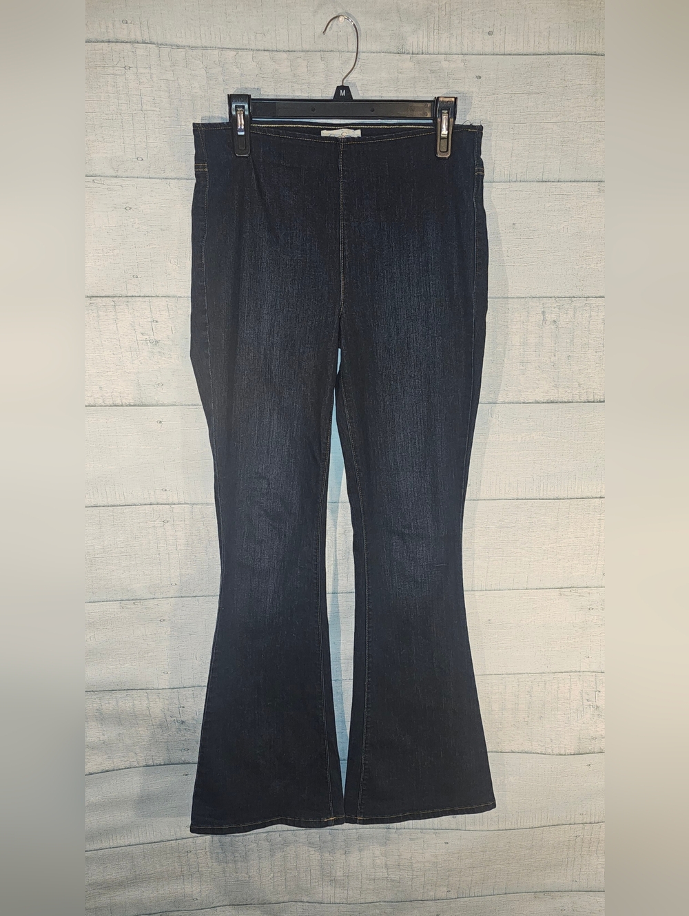 Jessica Simpson Pull On Dark Blue Women's Flare Jeans Size 29